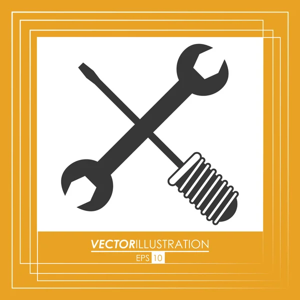 Construction and Industry design — Stock Vector