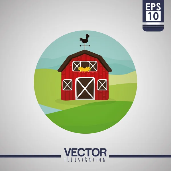 Icon дизайн ферми — стоковий вектор