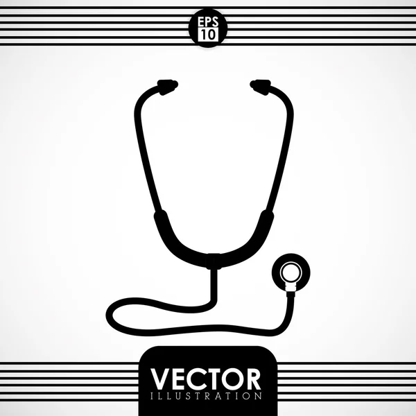 Medical and hospital icon — Stock Vector