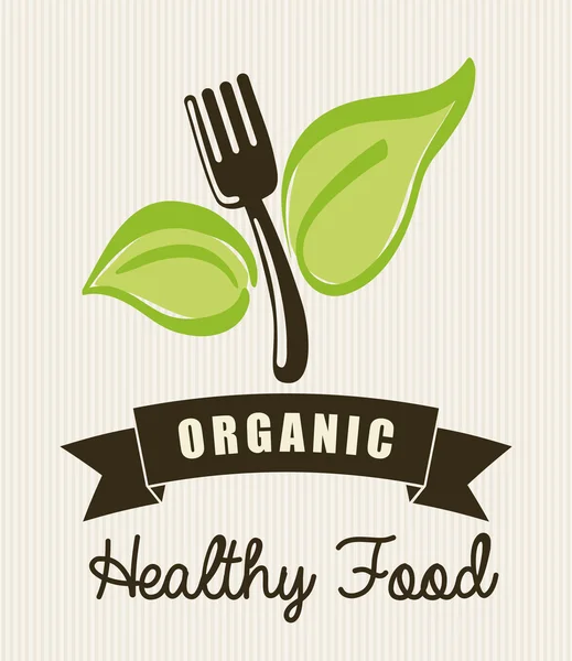 Органическое и здоровое питание — стоковый вектор