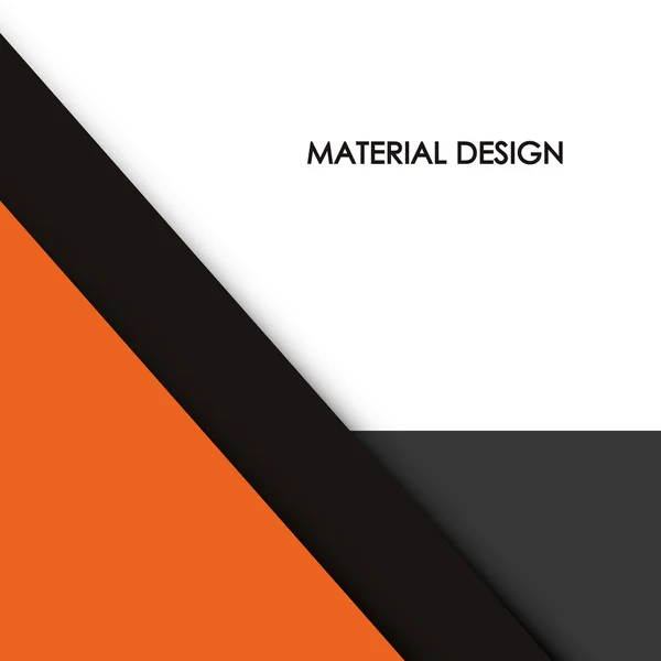 Design icona materiale — Vettoriale Stock
