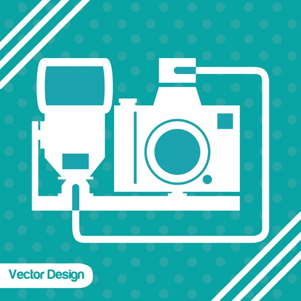 Kameran ikon design — Stock vektor