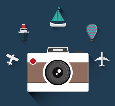 seyahat etmek simge tasarım