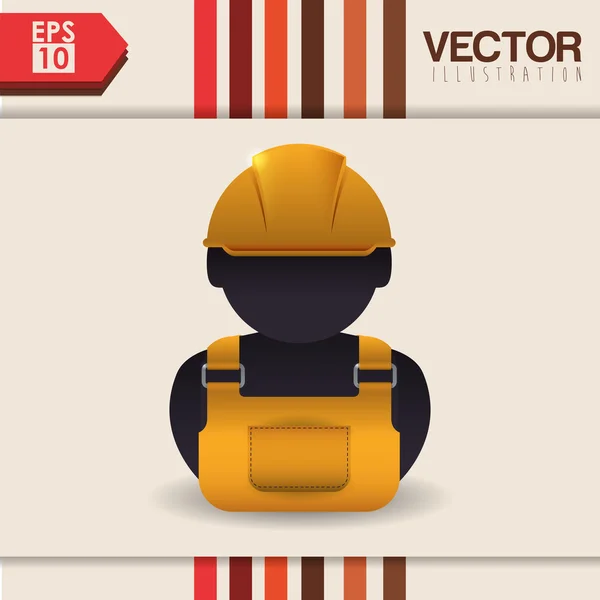 Construcción y diseño industrial — Vector de stock