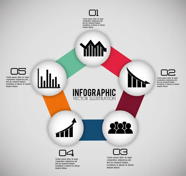 Infografik Icon Design — Stockvektor