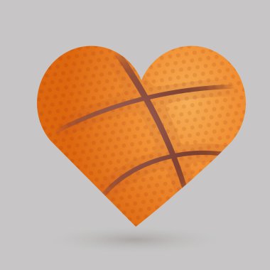 Basketbol simgesi tasarım