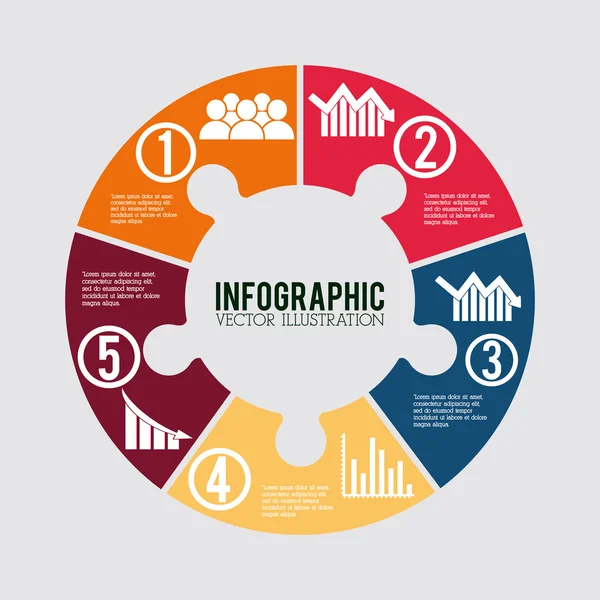 Infografik Icon Design — Stockvektor