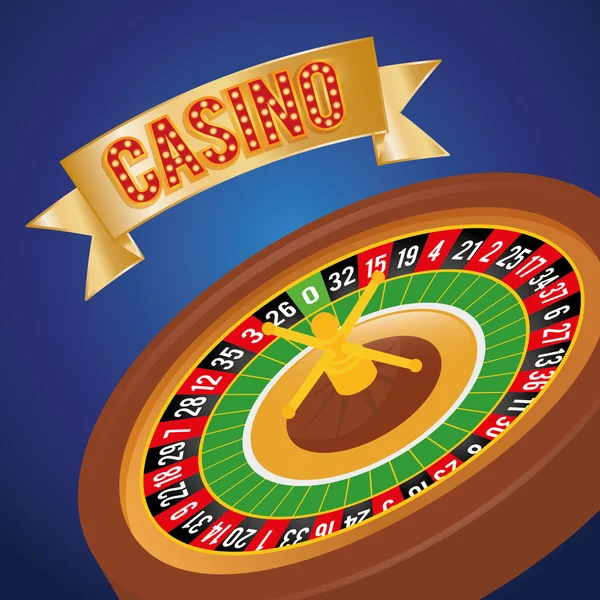 Desin icono de Casino — Archivo Imágenes Vectoriales