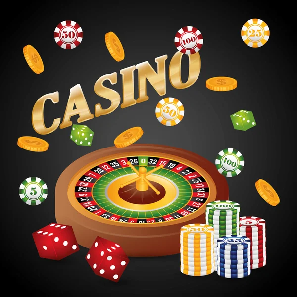 Casino icon desin — Stock Vector