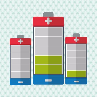 Pil simgesi tasarım