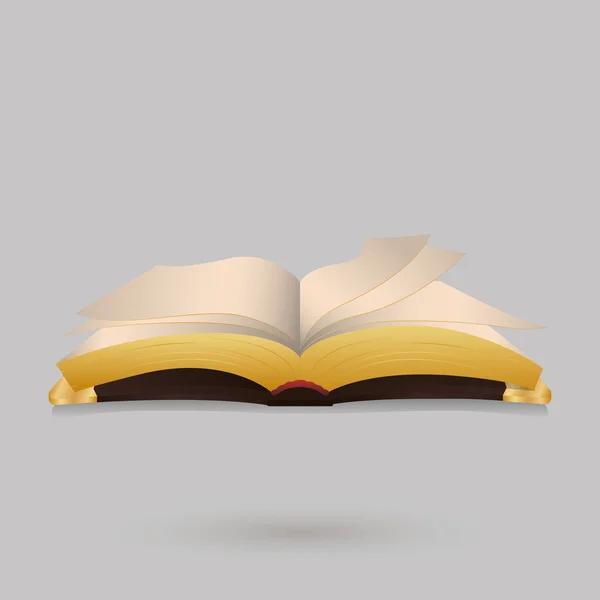 Desain ikon buku - Stok Vektor
