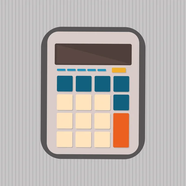 Kalkulačka ikony designu — Stockový vektor