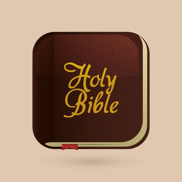 Holy Bible design — Stock Vector