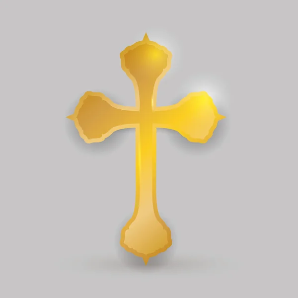 Religião cross design — Vetor de Stock