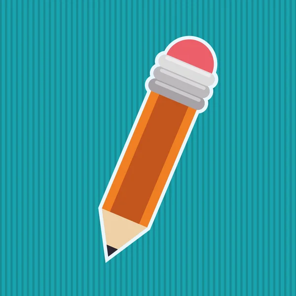 Design de ícone de lápis —  Vetores de Stock