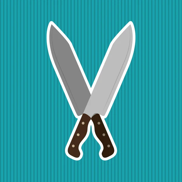 Kitchen icon design — Stock Vector