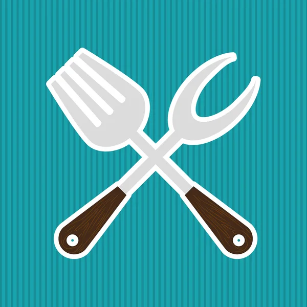 Diseño de icono de cocina — Vector de stock