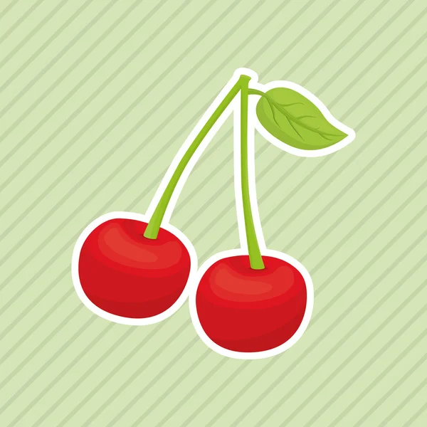 Fruit pictogram ontwerp — Stockvector