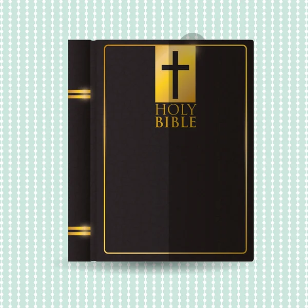 Holy Bible design — Stock Vector