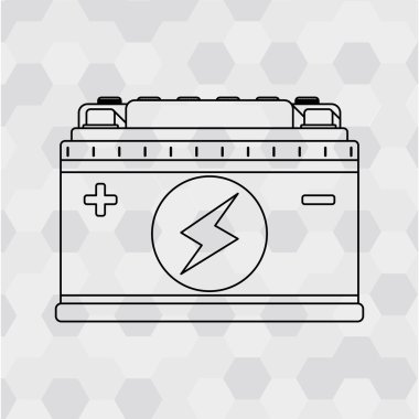 Pil simgesi tasarım