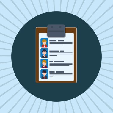 insan kaynakları simgesi tasarım