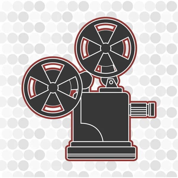 Filmové ikony designu — Stockový vektor