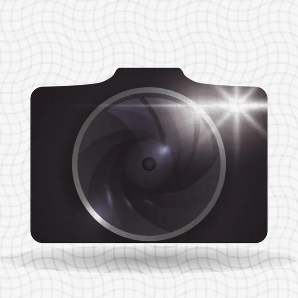 Design de ícones de câmera — Vetor de Stock