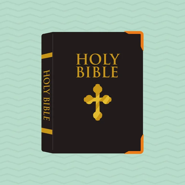 Holy Bible design — Stock Vector