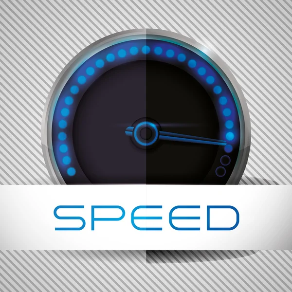Speed Koncept Med Ikon Design Vektor Illustration Eps Bild — Stock vektor