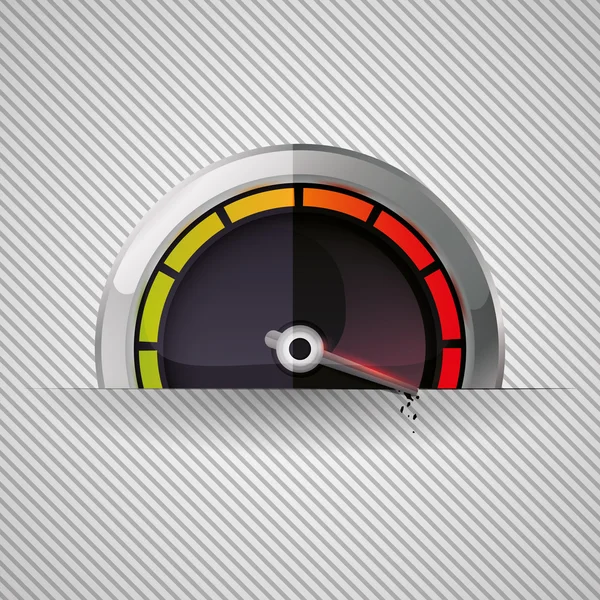 Design icona velocità — Vettoriale Stock