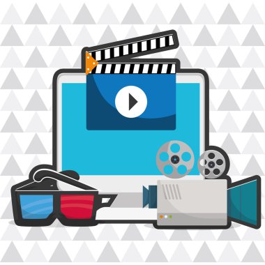 Film simgesi tasarım