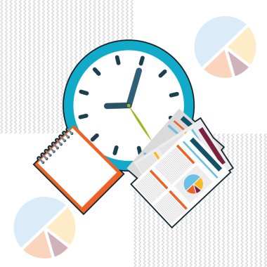 Saat simgesi tasarım