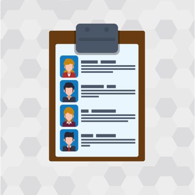 insan kaynakları simgesi tasarım