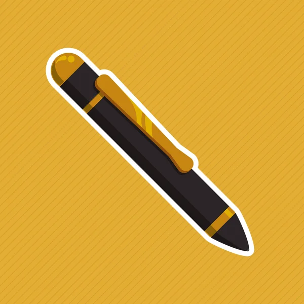 Pen icon  design — Stock Vector