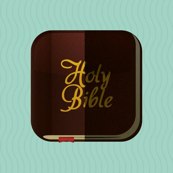 Conception de la Bible sainte — Image vectorielle