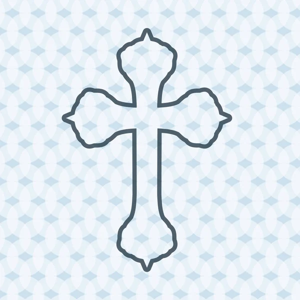 Religion cross design — Stock vektor