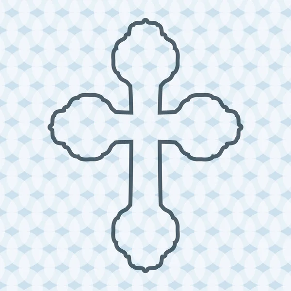 Religion croix design — Image vectorielle