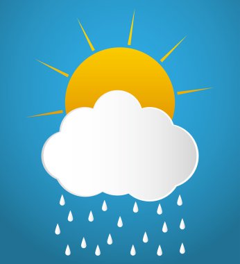 Clouds icon design clipart