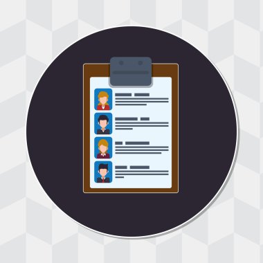 insan kaynakları simgesi tasarım