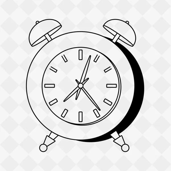 Desain ikon waktu - Stok Vektor
