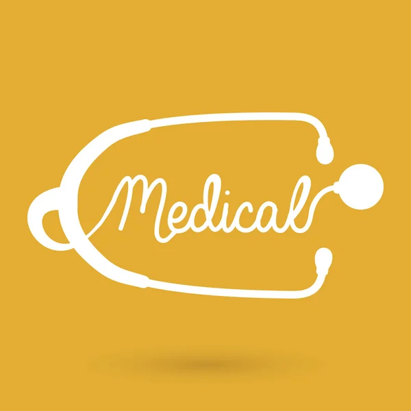 Diseño de atención médica — Vector de stock