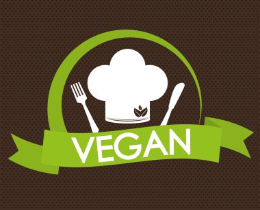 Vegan simgesi tasarım
