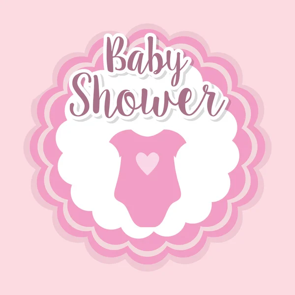 Projekt baby shower — Wektor stockowy