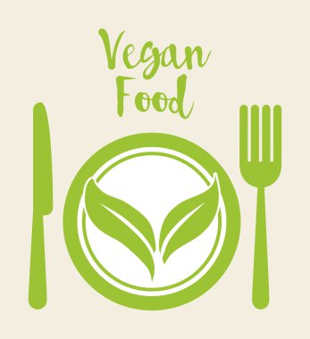 Vegan simgesi tasarım