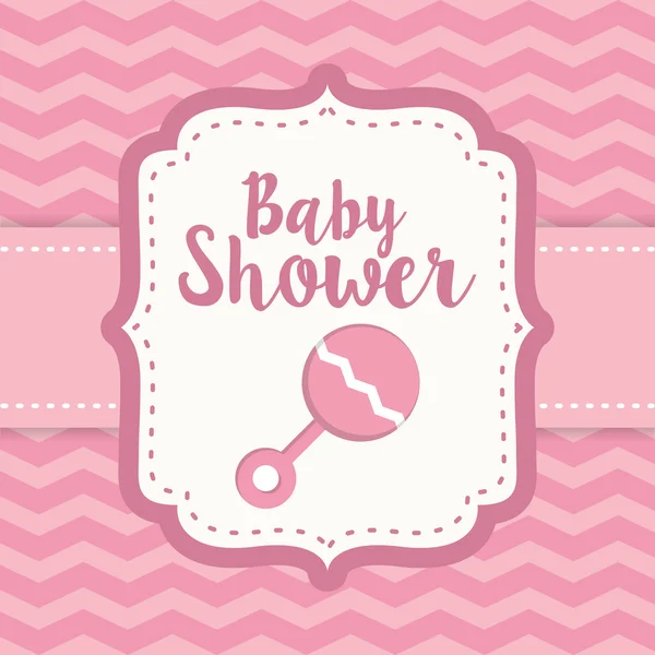 Baby shower design — Stock Vector