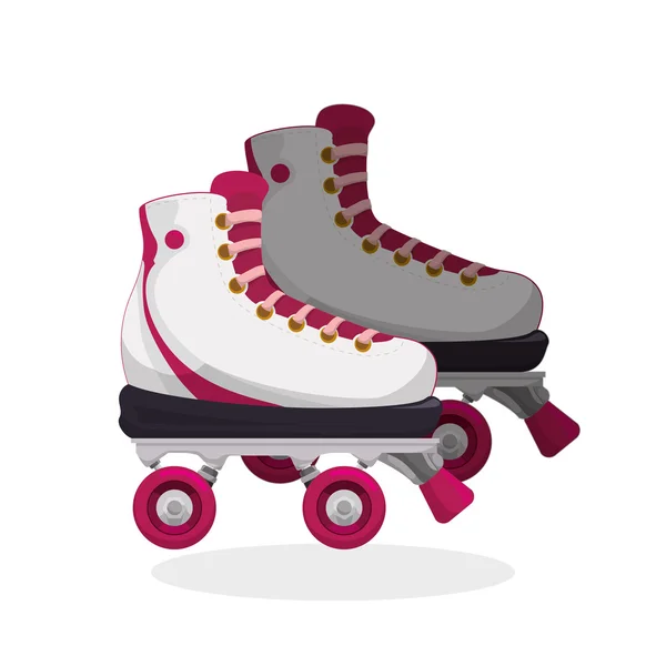 Roller skating ontwerp — Stockvector