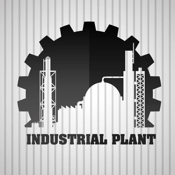 Industriële IFS/plant design — Stockvector