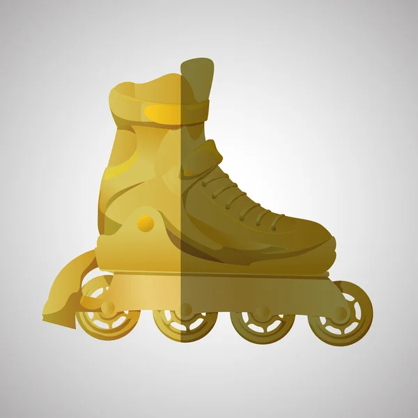 Roller skating design — Stock vektor