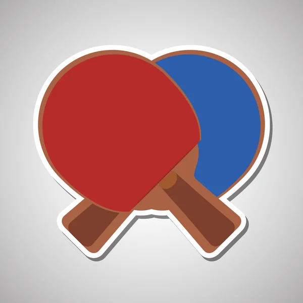 Premium Vector  Ping pong rackets and ball collection cartoon vector icon table  tennis sport equipment icon concept isolated vector illustration