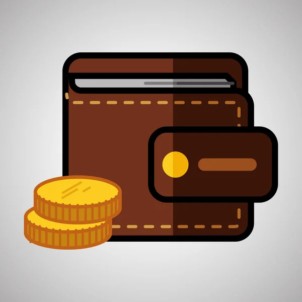 Money icon design — Stock Vector